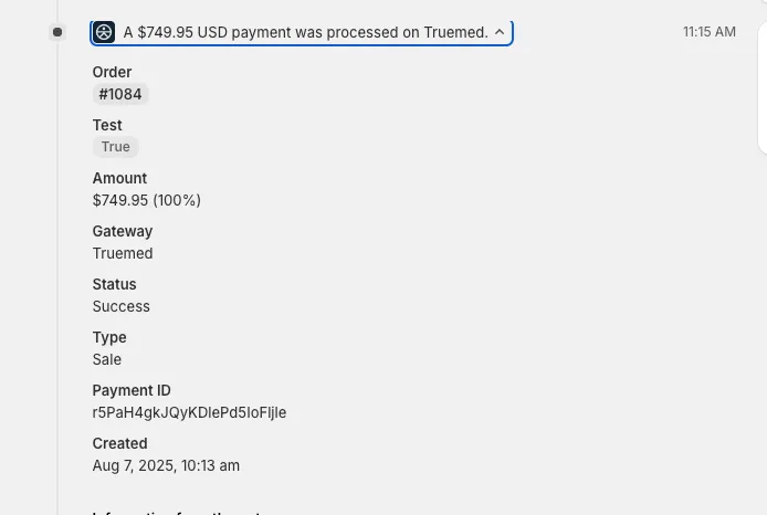 Payment ID
